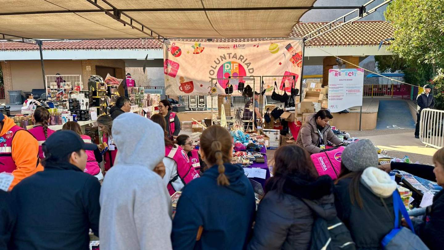 Gobierno de Sonora Impulsa la economía familiar el Bazar Navideño 2025